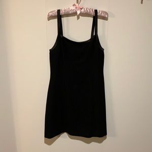bebe little black dress